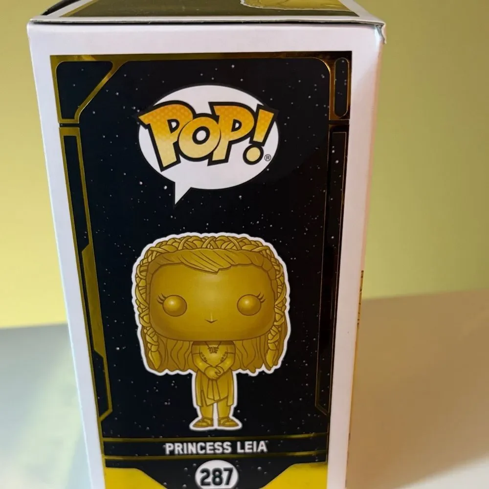Funko Star Wars Princess Leia Gold Figure